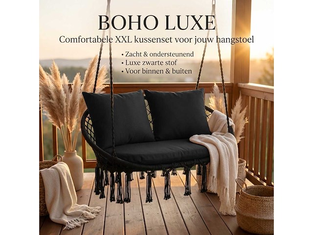 Dikke kussens - geschikt voor tuin en balkon (5x) - afbeelding 2 van  7