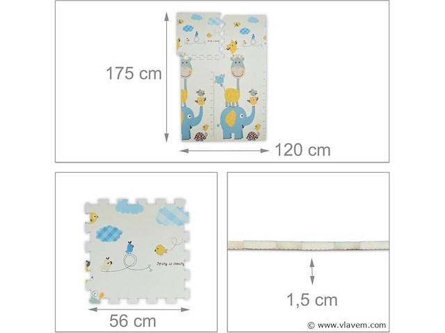 Dikke speelmat foam - afbeelding 3 van  7