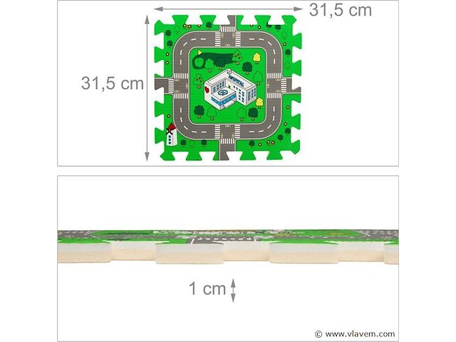 Dikke speelmat foam - afbeelding 3 van  7