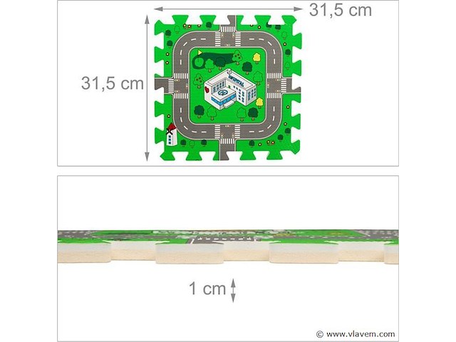 Dikke speelmat foam - afbeelding 3 van  7