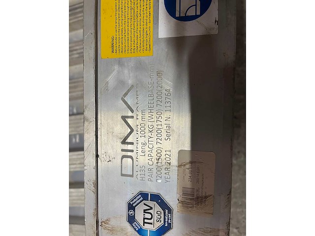 Dima - aluminium oprijprofielen - afbeelding 2 van  2