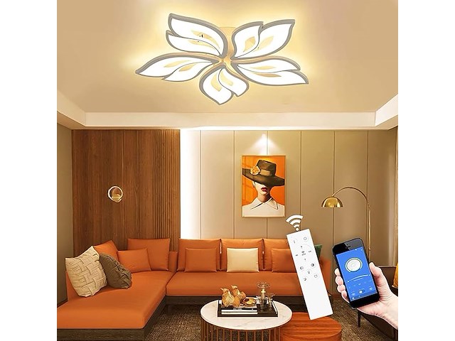 Dimbare led-plafondlamp - afbeelding 1 van  4