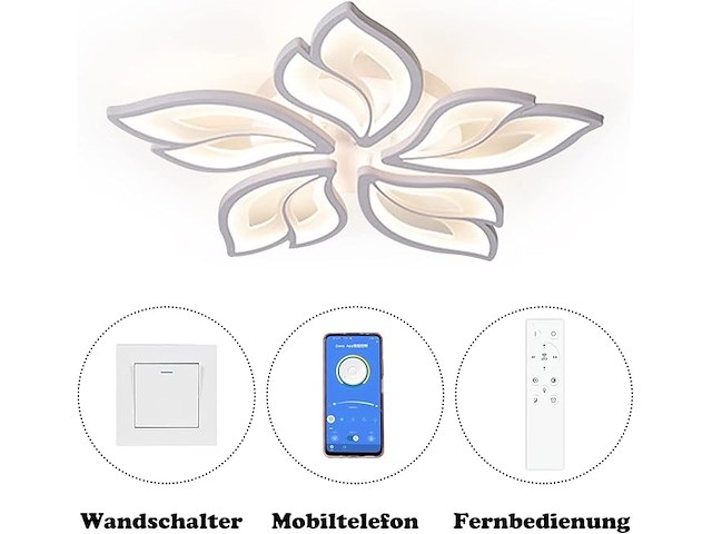 Dimbare led-plafondlamp - afbeelding 3 van  4