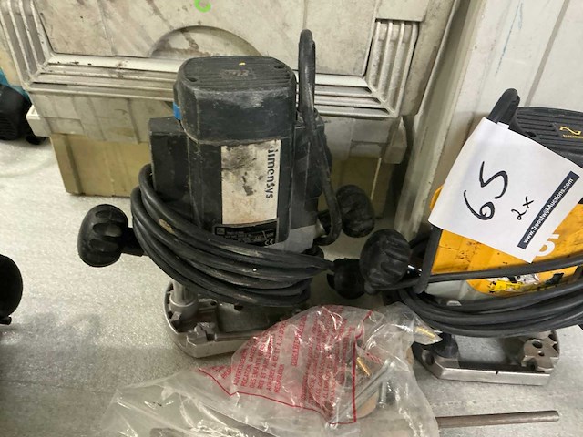 Dimensys en dewalt diverse bovenfrezen (2x) - afbeelding 3 van  3