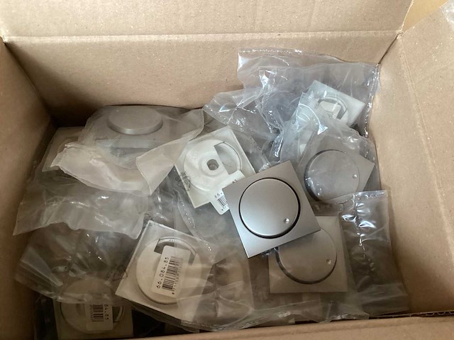 Dimmer knop grijs (30x) - afbeelding 1 van  1