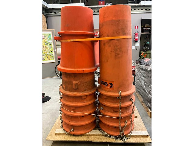 Dimos stortkokers met draagconstructie (10x) - afbeelding 3 van  6