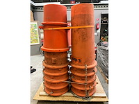 Dimos stortkokers met draagconstructie (10x) - afbeelding 3 van  6