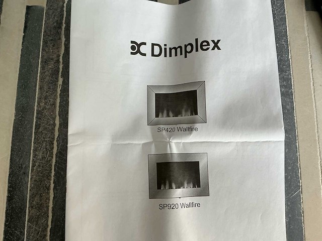 Dimplex sp920 wallfire sfeerhaard - afbeelding 6 van  6