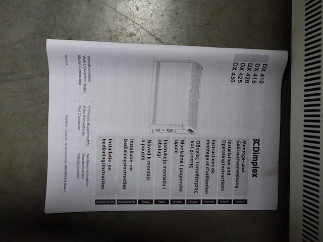 Dimplex wandkonvektor - afbeelding 3 van  5