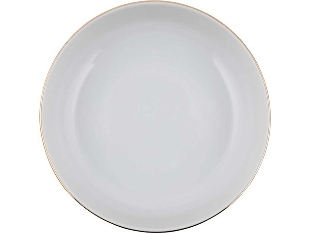 Dinerservies (24 stuks), goud, porselein - afbeelding 8 van  11