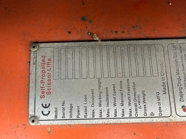 Dingli - jcpt 0607 dcs - hoogwerker - afbeelding 3 van  13