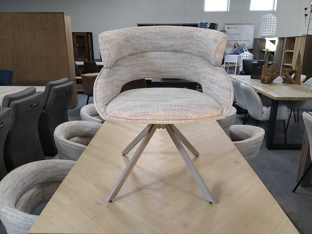 Dining chair (6x) - afbeelding 1 van  1