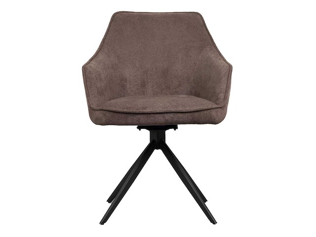 Dining chairs brown chenille (6x) - afbeelding 2 van  8