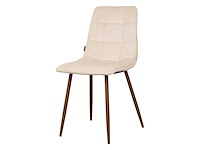 Dining chairs wit velvet(8x) - afbeelding 1 van  5