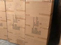 Diningset 11 delig - zwart wicker + lichtgrijze kussens - afbeelding 2 van  3