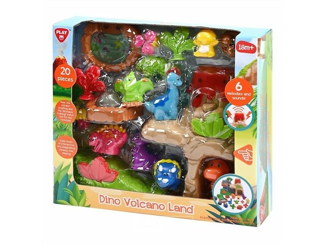 Dino vulkaaneiland - afbeelding 1 van  2