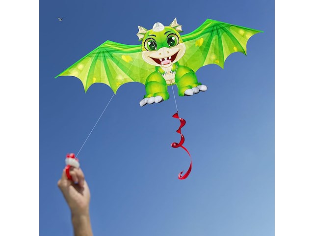 Dinosaurusvlieger groen - afbeelding 2 van  3