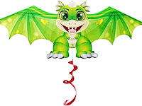 Dinosaurusvlieger groen - afbeelding 1 van  3