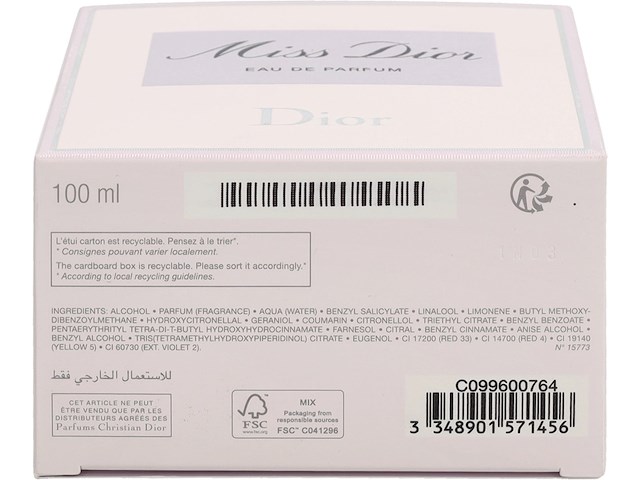 Dior - miss dior - edp - 100ml - afbeelding 4 van  4