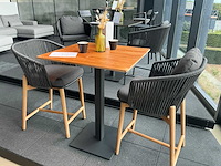 Diphano alexa statafel met 2 barstoelen - afbeelding 1 van  7