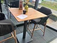 Diphano alexa statafel met 2 barstoelen - afbeelding 3 van  7