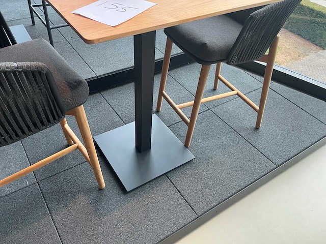 Diphano alexa statafel met 2 barstoelen - afbeelding 4 van  7
