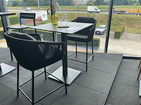 Diphano alexa statafel met 2 barstoelen - afbeelding 2 van  7