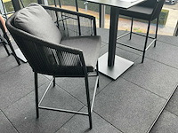 Diphano alexa statafel met 2 barstoelen - afbeelding 5 van  7