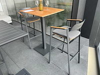 Diphano alexa statafel met 2 barstoelen - afbeelding 2 van  7