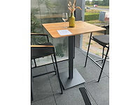 Diphano alexa statafel met 2 barstoelen - afbeelding 3 van  7
