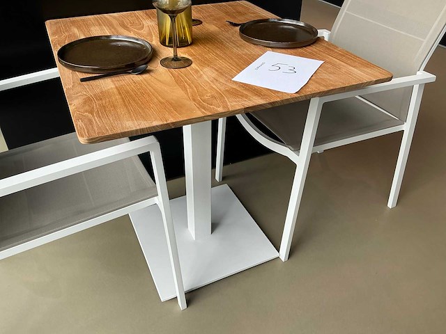 Diphano alexa tuintafel met 2 stoelen - afbeelding 4 van  6