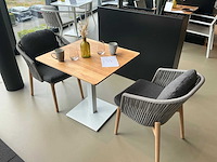Diphano alexa tuintafel met 2 stoelen - afbeelding 1 van  6