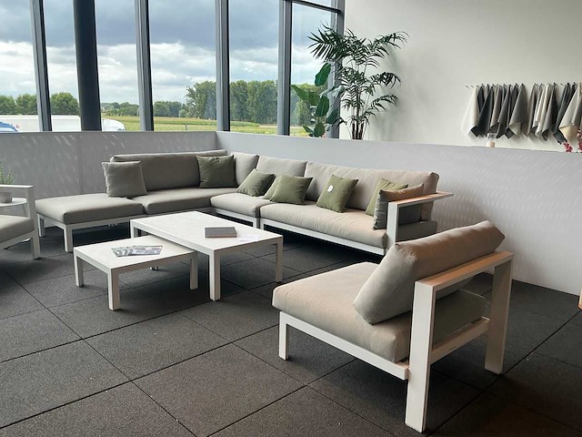 Diphano cubic hoekopgestelde loungeset - afbeelding 1 van  9