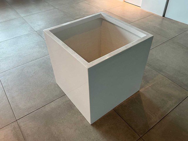 Diphano glasvezel bloempot (2x) - afbeelding 1 van  4
