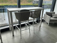 Diphano hoge kantinetafel met 2 barstoelen - afbeelding 2 van  5