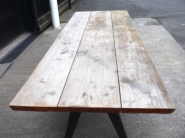 Diphano houten tuintafel (2,8m) - afbeelding 8 van  11