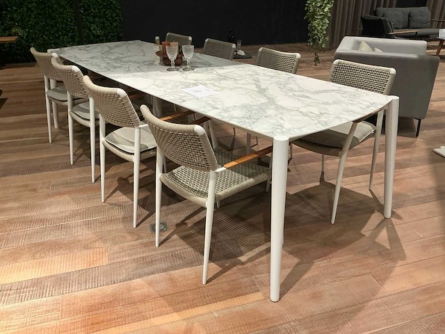 Diphano icon tuintafel met 8 stoelen - afbeelding 3 van  9