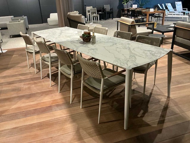 Diphano icon tuintafel met 8 stoelen - afbeelding 2 van  8