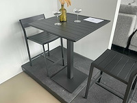 Diphano metris bartafel met 2 barstoelen - afbeelding 2 van  7
