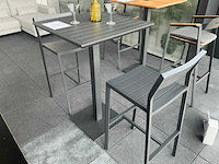 Diphano metris statafel met 2 barstoelen - afbeelding 2 van  6