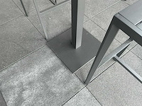 Diphano metris statafel met 2 barstoelen - afbeelding 4 van  6