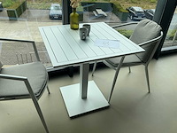 Diphano metris tuintafel met 2 stoelen - afbeelding 3 van  6