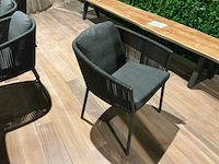 Diphano pure boomstam tuintafel met zitbank en 4 stoelen - afbeelding 7 van  8