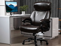 Directiestoel voor grote maten - bruin - afbeelding 1 van  11