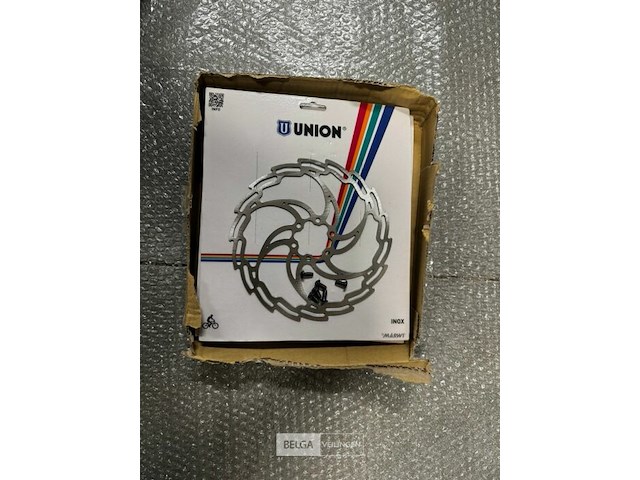 Disc brake rotor dbr-03-180/180mm windcutter, incl. 6 stainless steel bolts - afbeelding 1 van  1