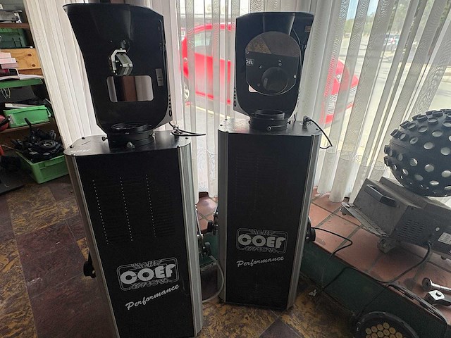 Disco lampen professioneel - various light equipment (9x) - afbeelding 3 van  9