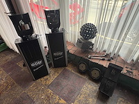 Disco lampen professioneel - various light equipment (9x) - afbeelding 1 van  4