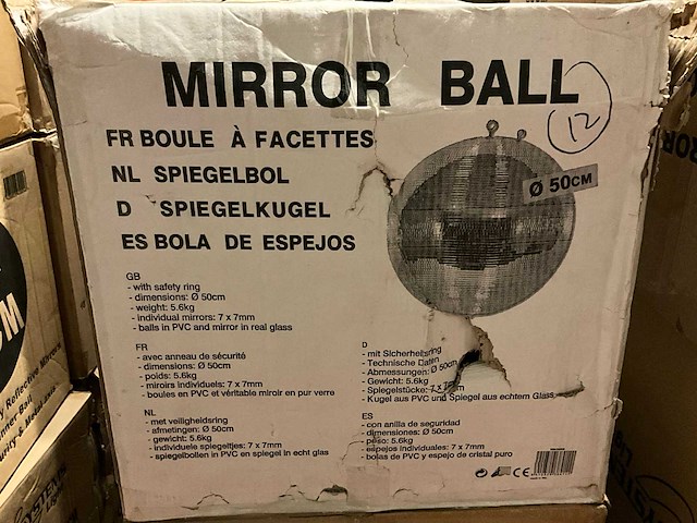 Discobol 50cm (5x) - afbeelding 3 van  3