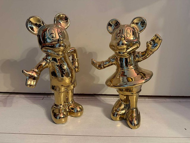 Disney - mickey & minnie mouse - decor object - afbeelding 1 van  4