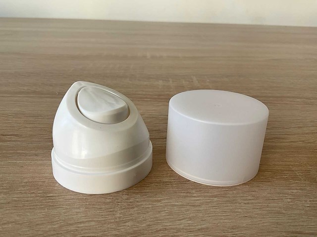 Dispenser 53mm actuatorambwhi/overcap mattwhite tr overige verpakkingsmaterialen (132073x) - afbeelding 3 van  4